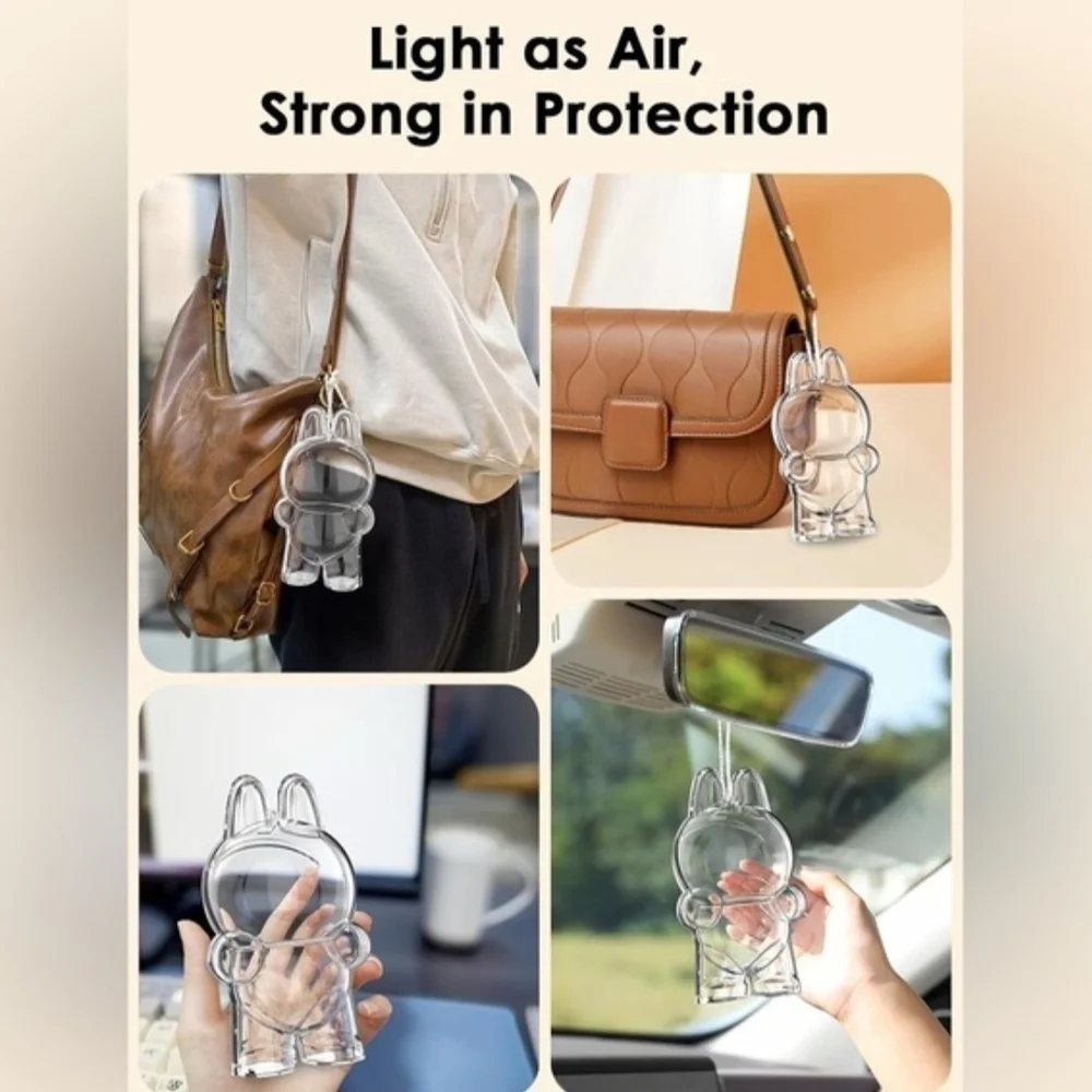 Clear Acrylic Labubu Case